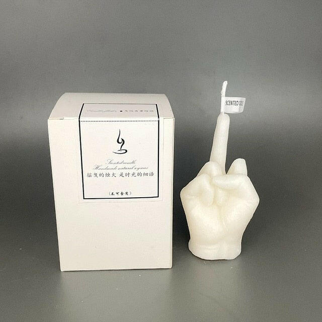 Middle Finger Shaped Scented Candles | Candles