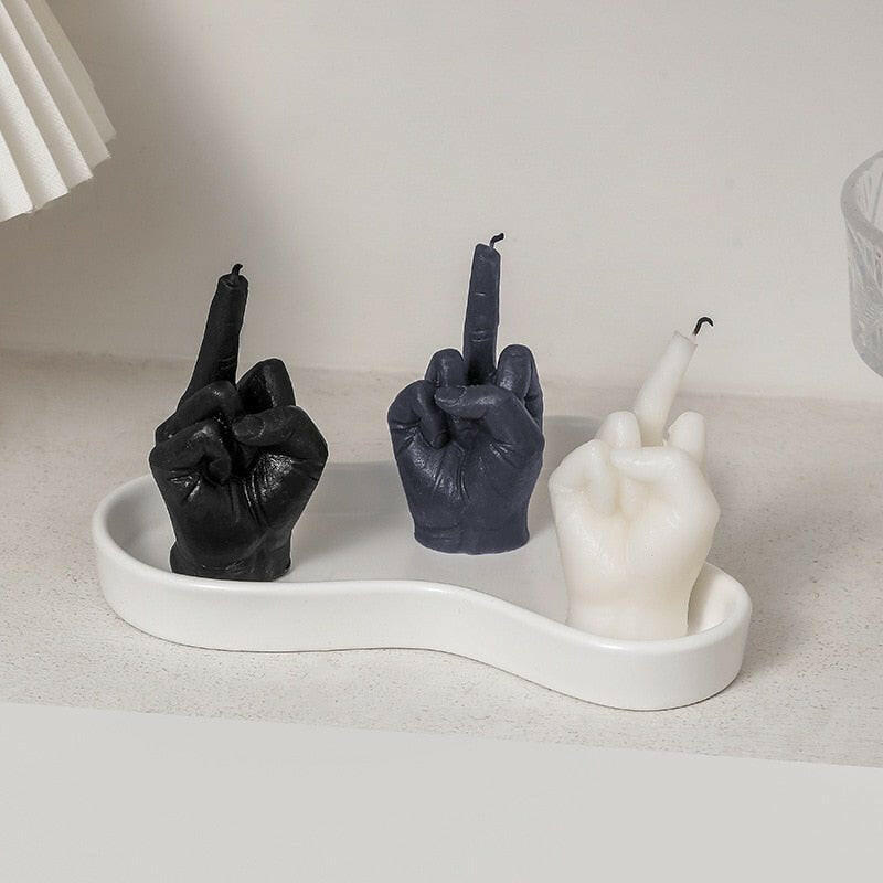 Middle Finger Shaped Scented Candles | Candles