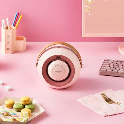 Mini Electric Desk Heater & USB Humidifier | 3-Speed 550W Pink / Heaters