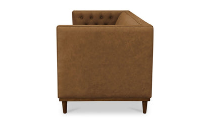 Fielder Sofa Tan Leather