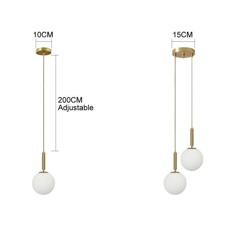 The Modern LED Glass Ball Chandelier Lights that is considered a Technology