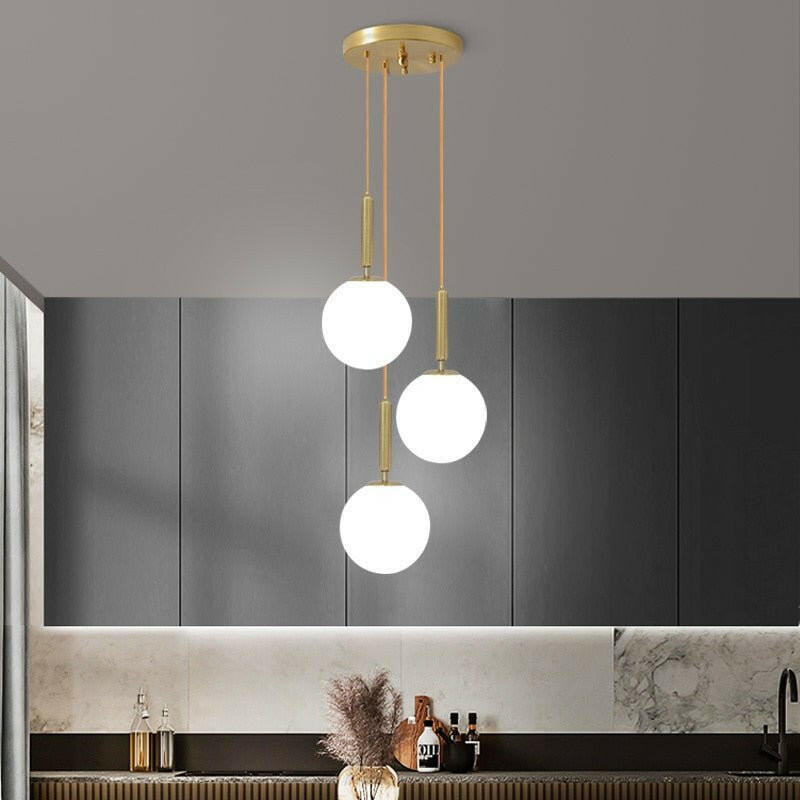 Modern LED Glass Ball Chandelier Lights | Technology