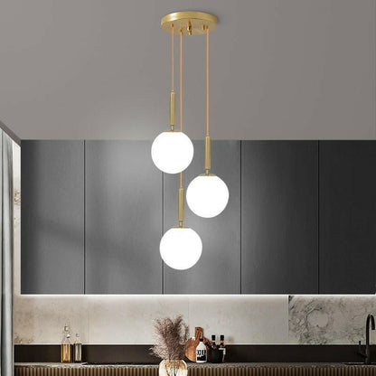 The Modern LED Glass Ball Chandelier Lights that is considered a Technology