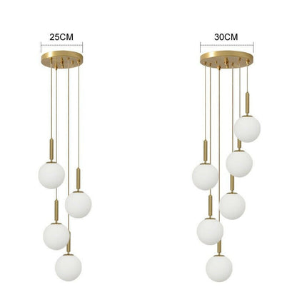 Modern LED Glass Ball Chandelier Lights | Technology