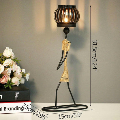 Nordic Metal Candlestick |