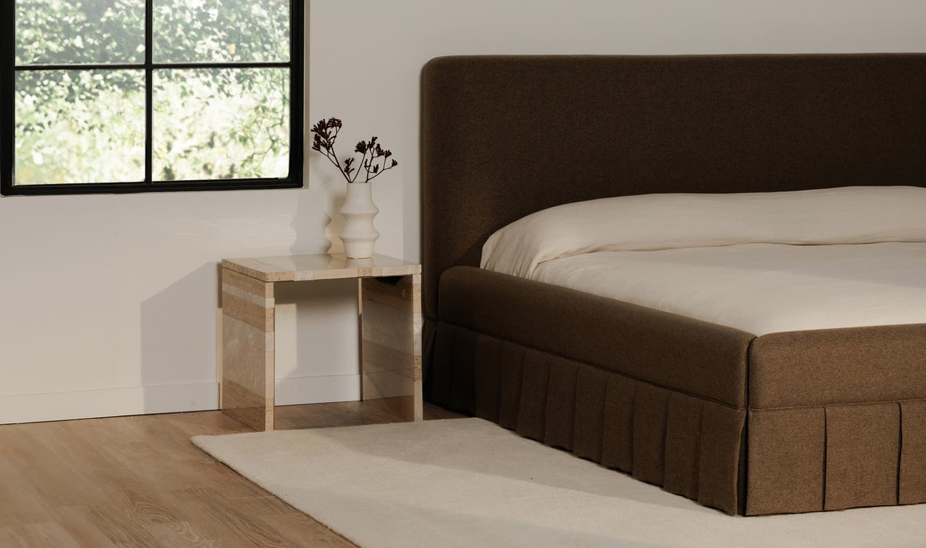 Maren King Bed Brown