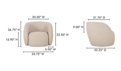 Rae Outdoor Accent Chair