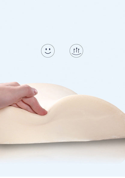Office Lumbar Support Memory Foam Cushion Black lumbar support cushion