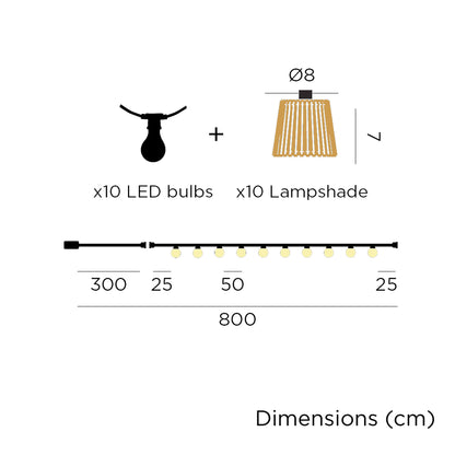 Okinawa Solar-charged Garland