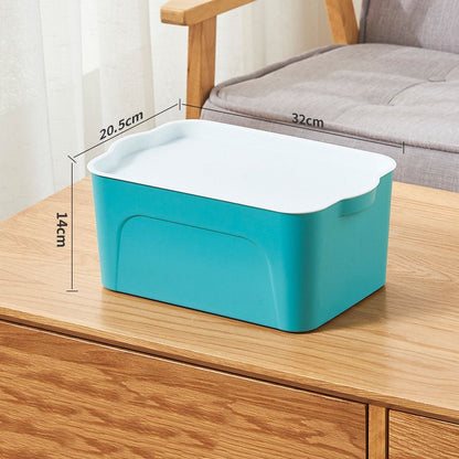 Oversized Drawers Organize Plastic Storage Bins With LIDS - home office essentials | Austrige