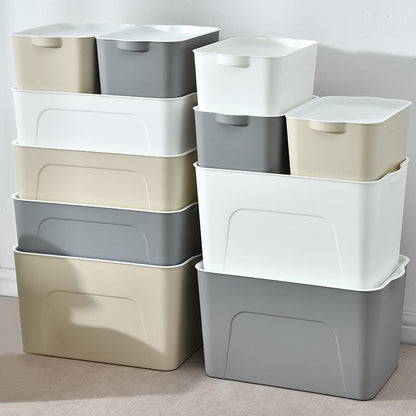 Oversized Drawers Organize Plastic Storage Bins With LIDS - home office essentials | Austrige