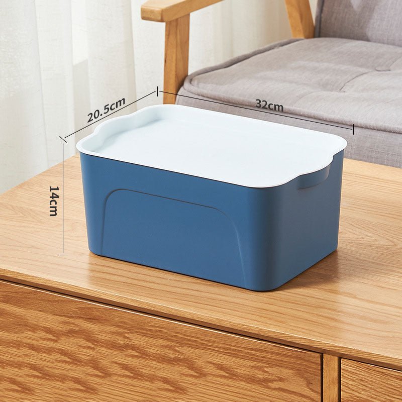 Oversized Drawers Organize Plastic Storage Bins With LIDS - home office essentials | Austrige