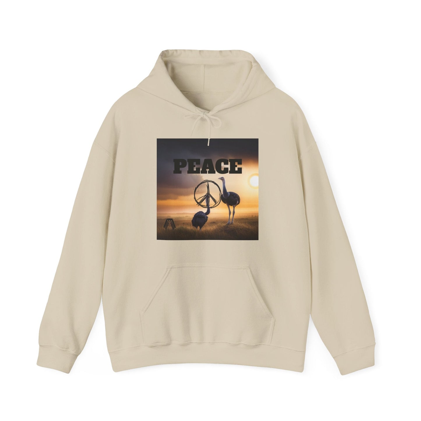 The Peace | Austrige | Unisex Heavy Blend™ Hooded Sweatshirt that is considered a Hoodie