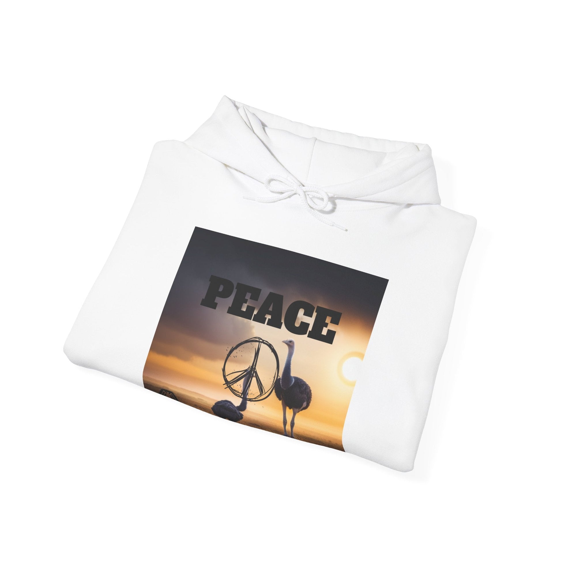 The Peace | Austrige | Unisex Heavy Blend™ Hooded Sweatshirt that is considered a Hoodie