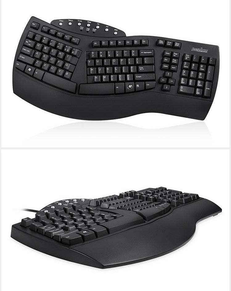 The Perixx Periboard - 512 Ergonomic Split Keyboard that is considered a Ergonomics