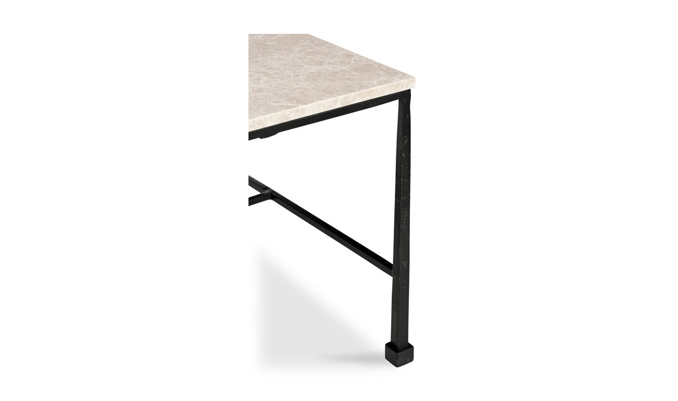 River Coffee Table Botticino Marble