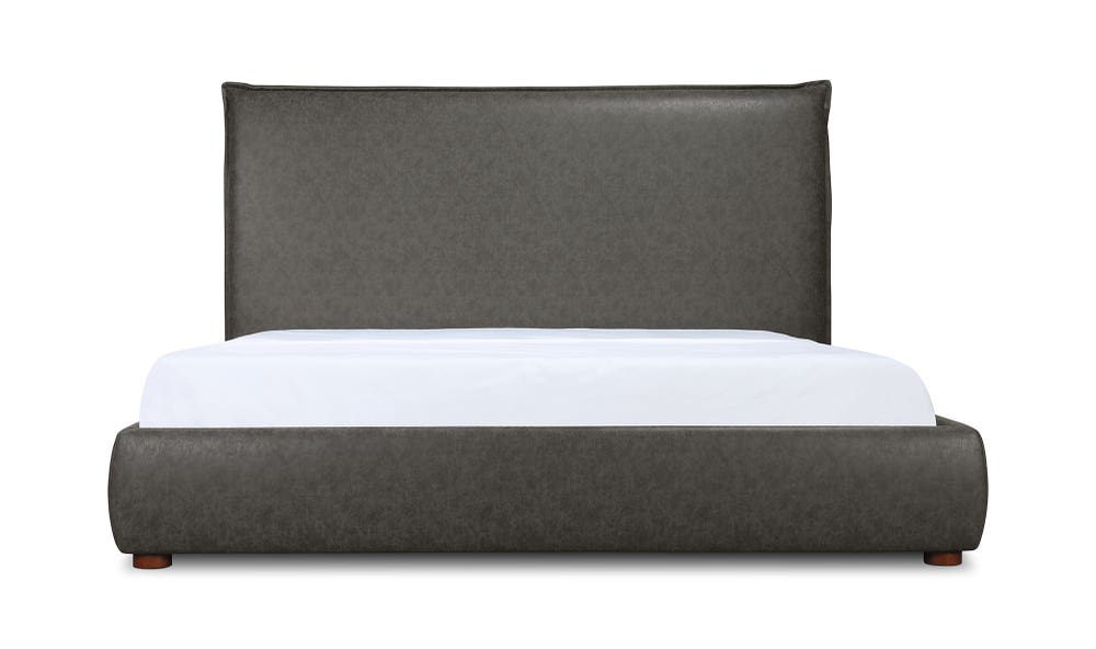 Luzon King Bed Tall Slate