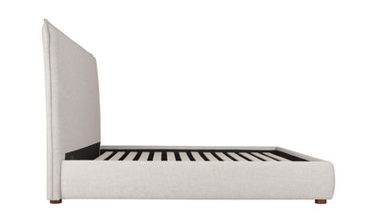 Luzon King Bed Tall Light Grey