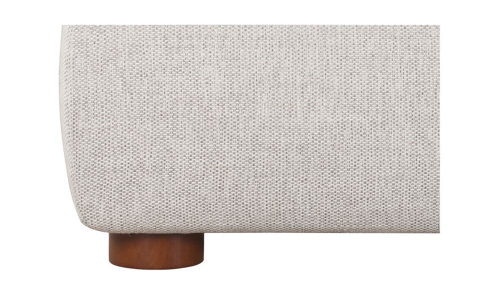 Luzon King Bed Tall Light Grey