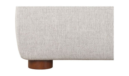 Luzon King Bed Tall Light Grey