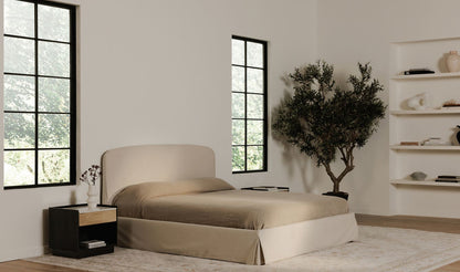 Joan King Storage Bed Cream