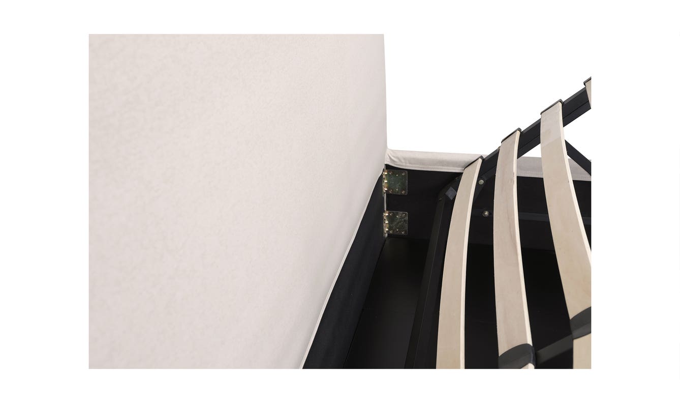 Joan King Storage Bed Cream