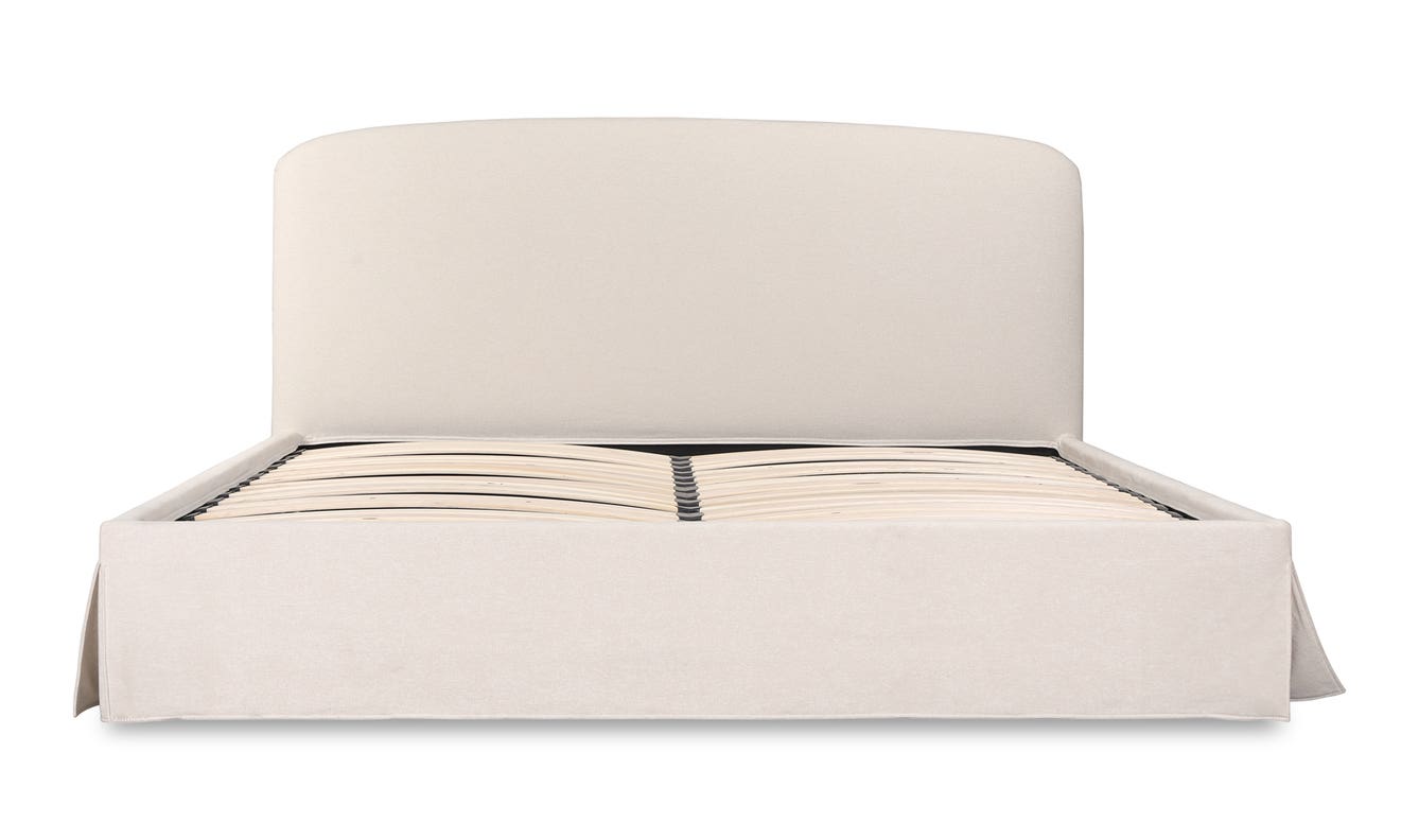 Joan King Storage Bed Cream