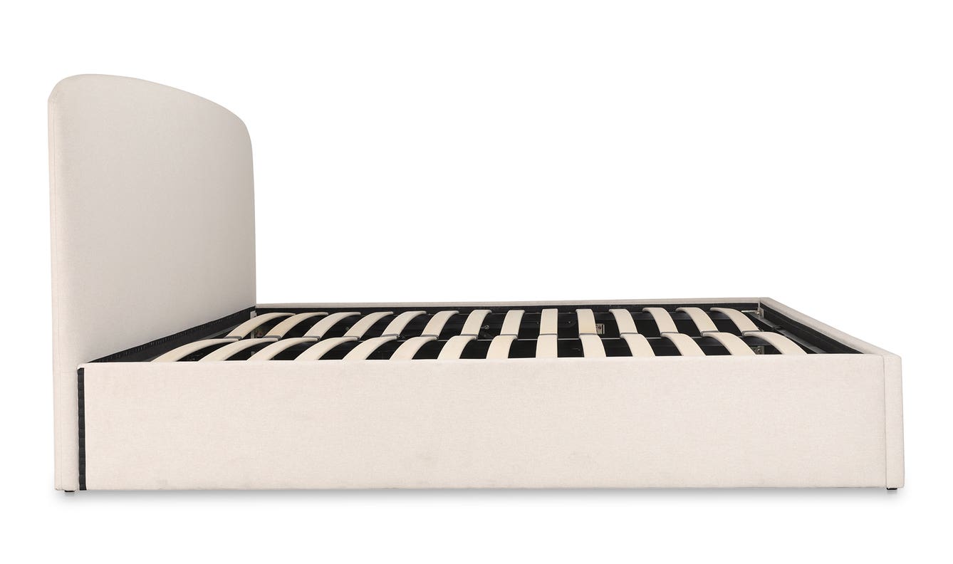 Joan King Storage Bed Cream