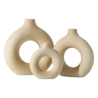 Round Vase Decoration Creative Ceramic Crafts - Austrige™
