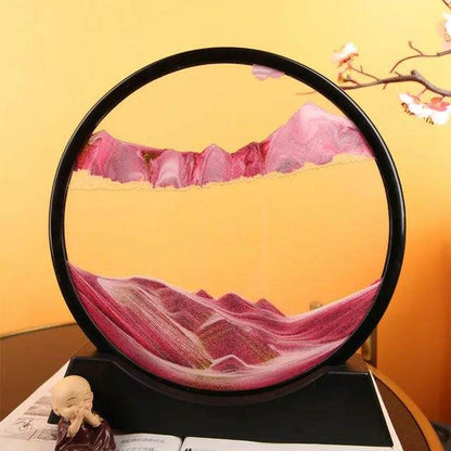 SandScape® Art Frame Pink Sand sculpture