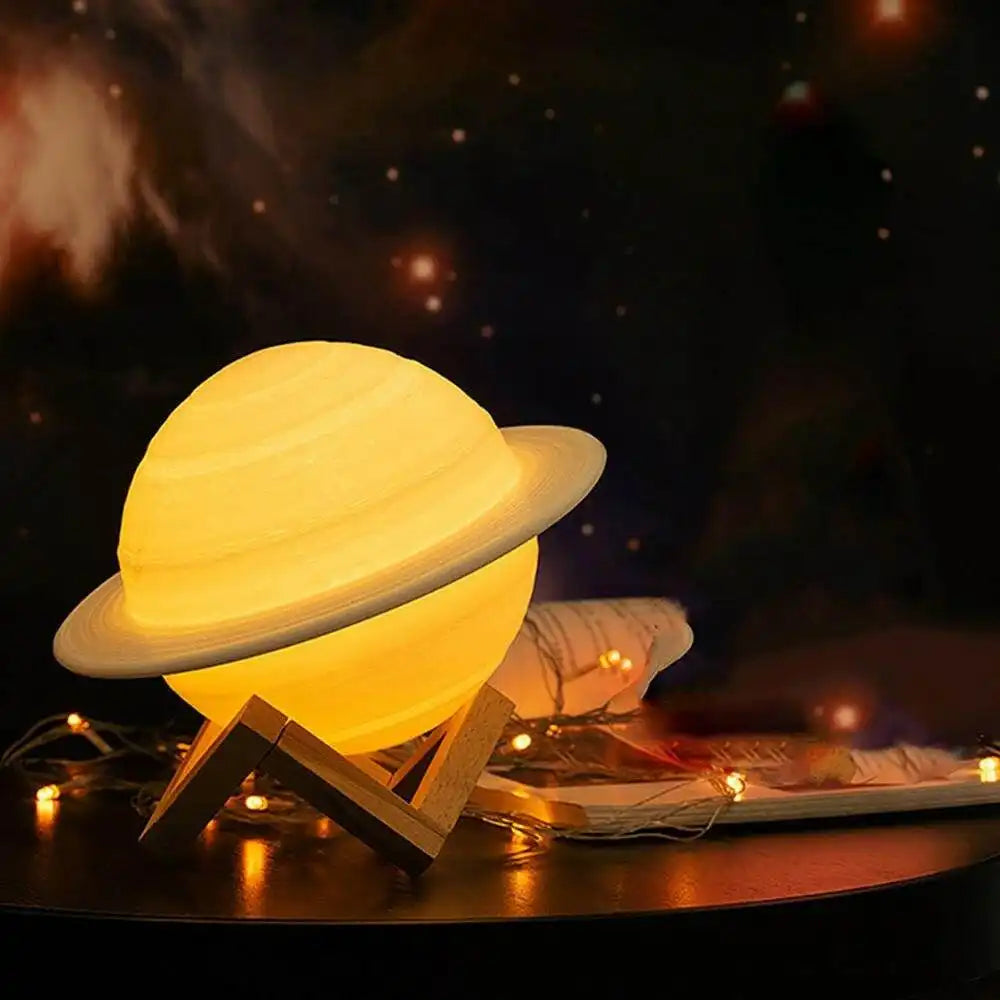 Saturn Lamp Light LED Planet