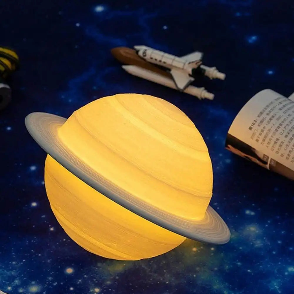 Saturn Lamp Light LED Planet