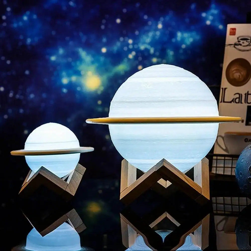 Saturn Lamp Light LED Planet