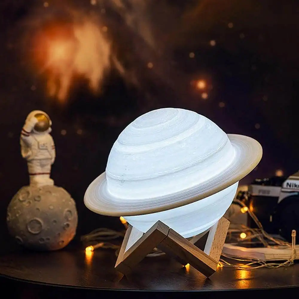 Saturn Lamp Light LED Planet