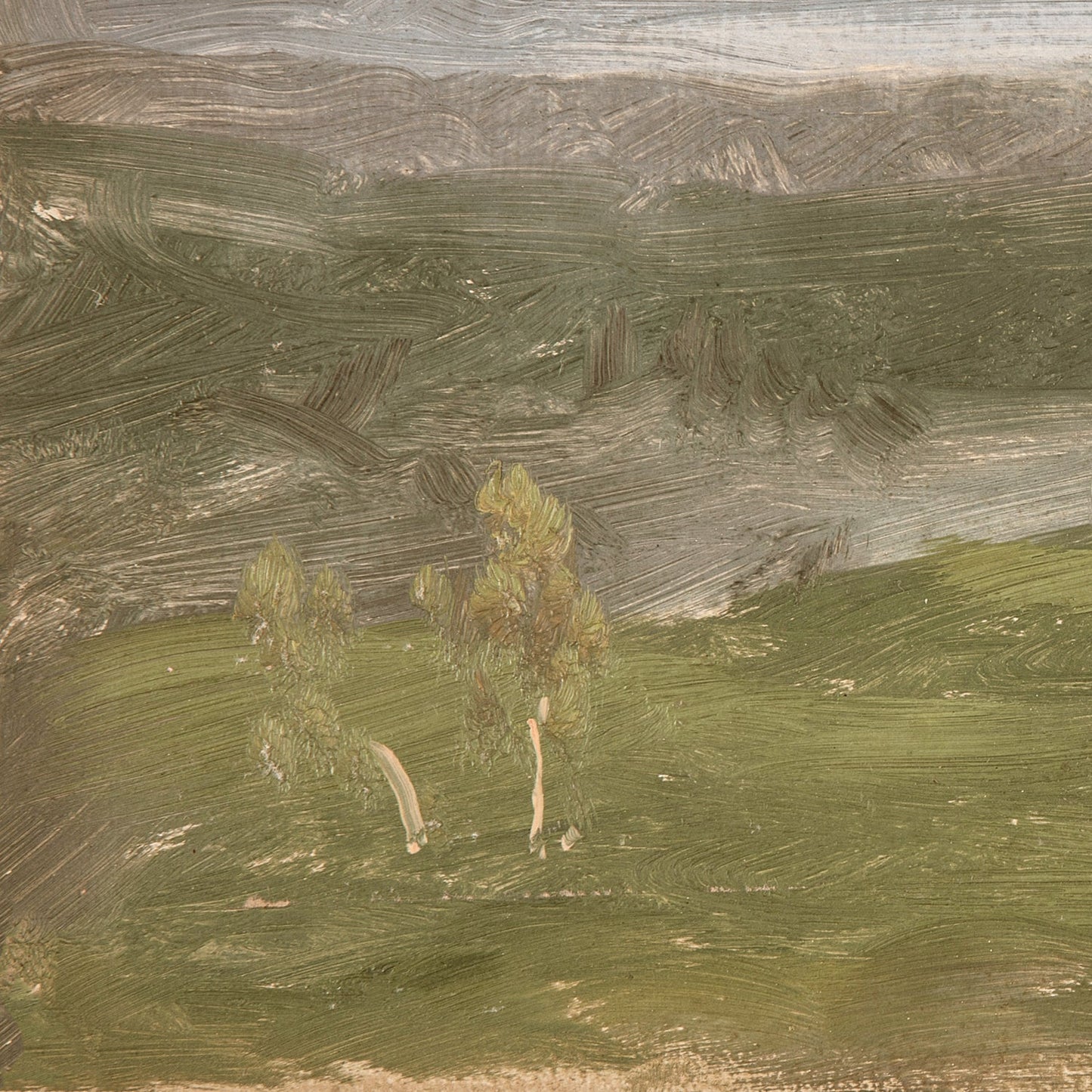 Hudson River School – Summer View, Hudson Valley C. 1870