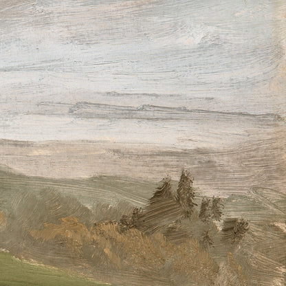 Hudson River School – Summer View, Hudson Valley C. 1870