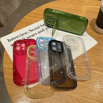 The Transparent Phone Case For iPhone that is considered a Phone cases