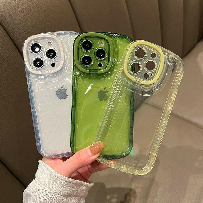 The Transparent Phone Case For iPhone that is considered a Phone cases