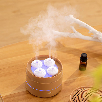 Ultrasonic Desk Aromatherapy Diffuser | 200ml USB Ultra-Quiet