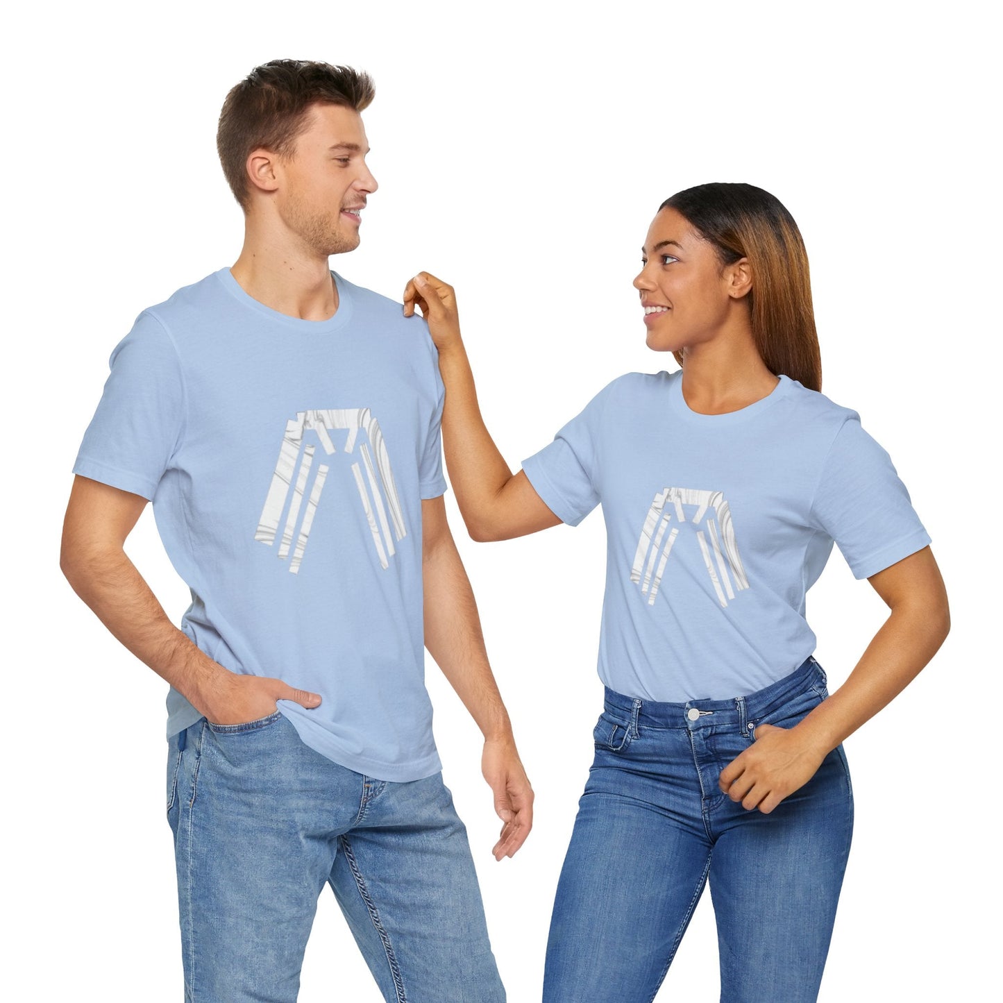 The Unisex Jersey Short Sleeve Tee - Austrige that is considered a T-Shirt