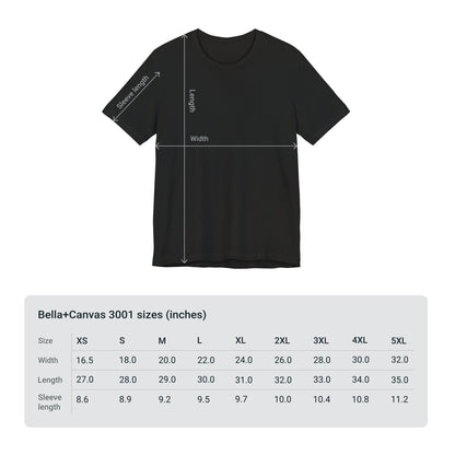 The Unisex Jersey Short Sleeve Tee - Austrige that is considered a T-Shirt