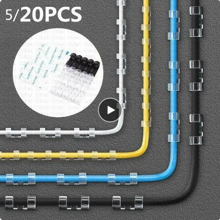 Universal Cable Organizer Clips | Austrige