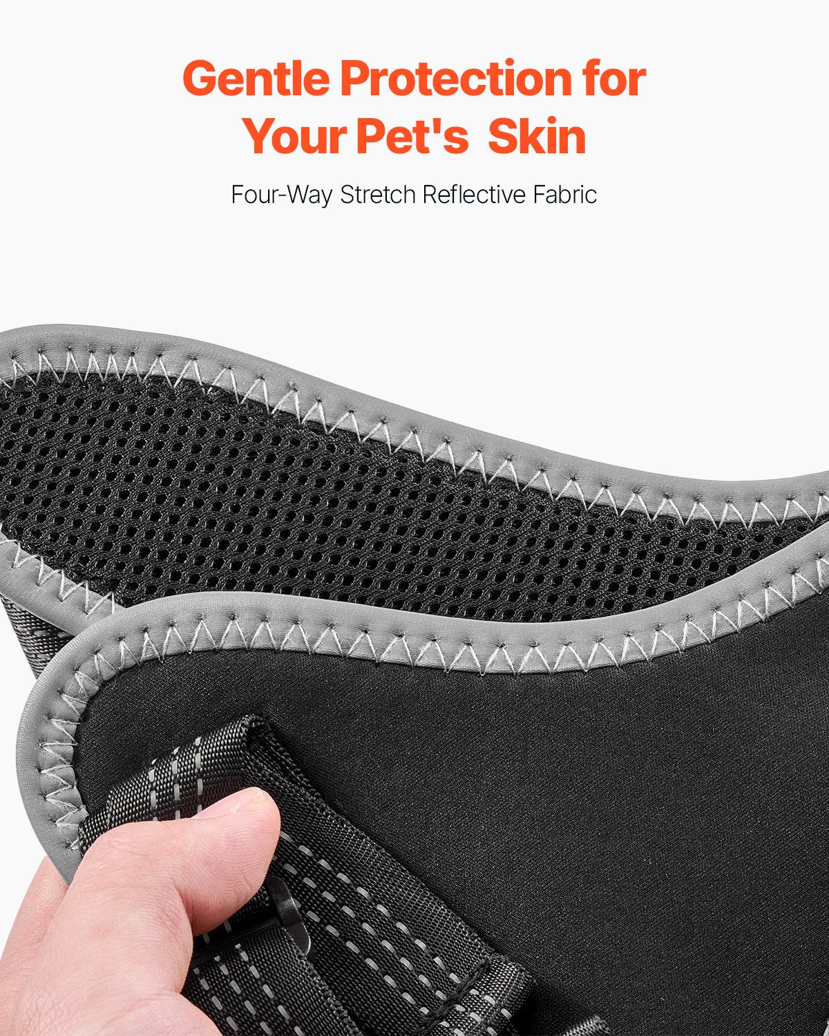 VEVOR Dog Knee Brace for Left & Right Leg Adjustable Dog Leg Brace Pain Relief