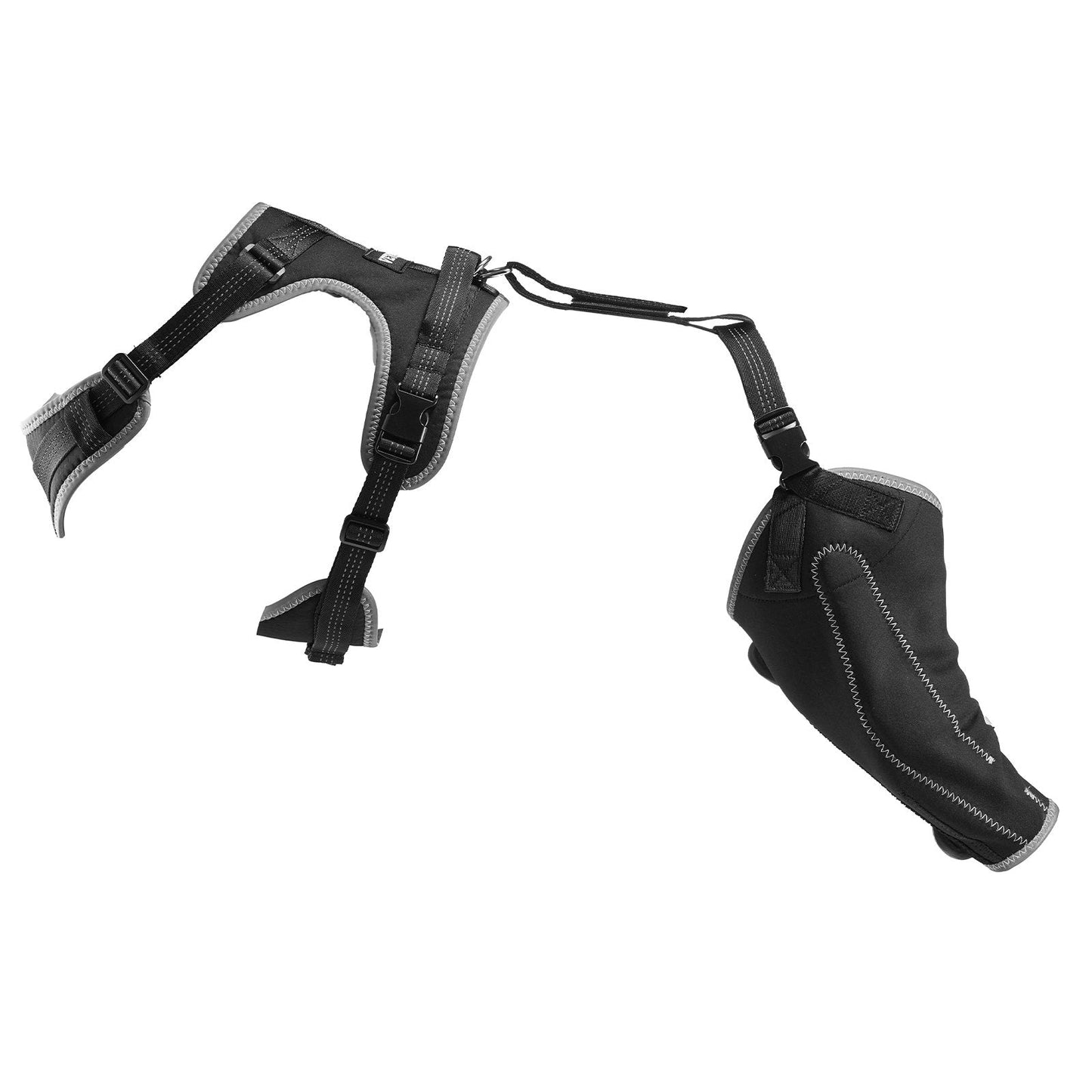 VEVOR Dog Knee Brace for Left Hind Leg Adjustable ACL Dog Leg Brace Pain Relief