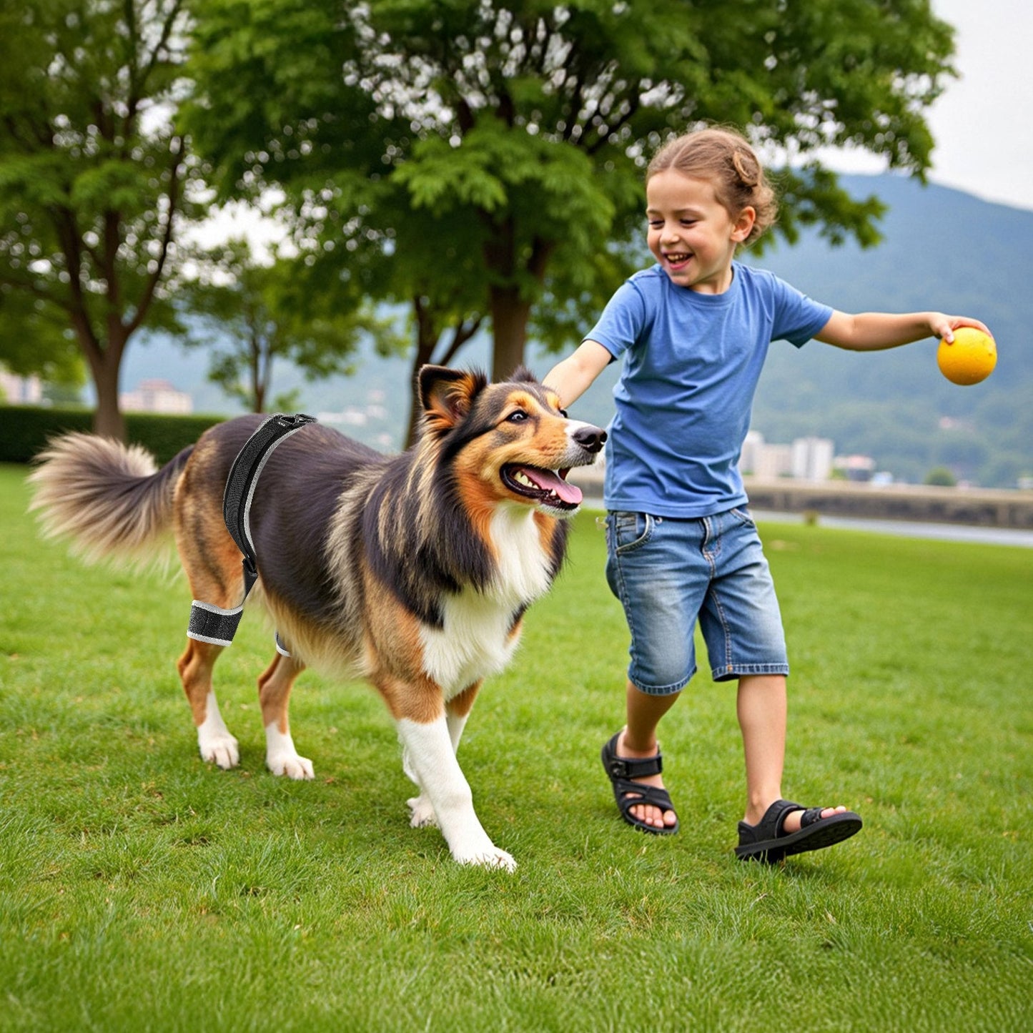 VEVOR Dog Hip Support Brace Pet Hip Dysplasia Brace Harness Joint Pain Relief