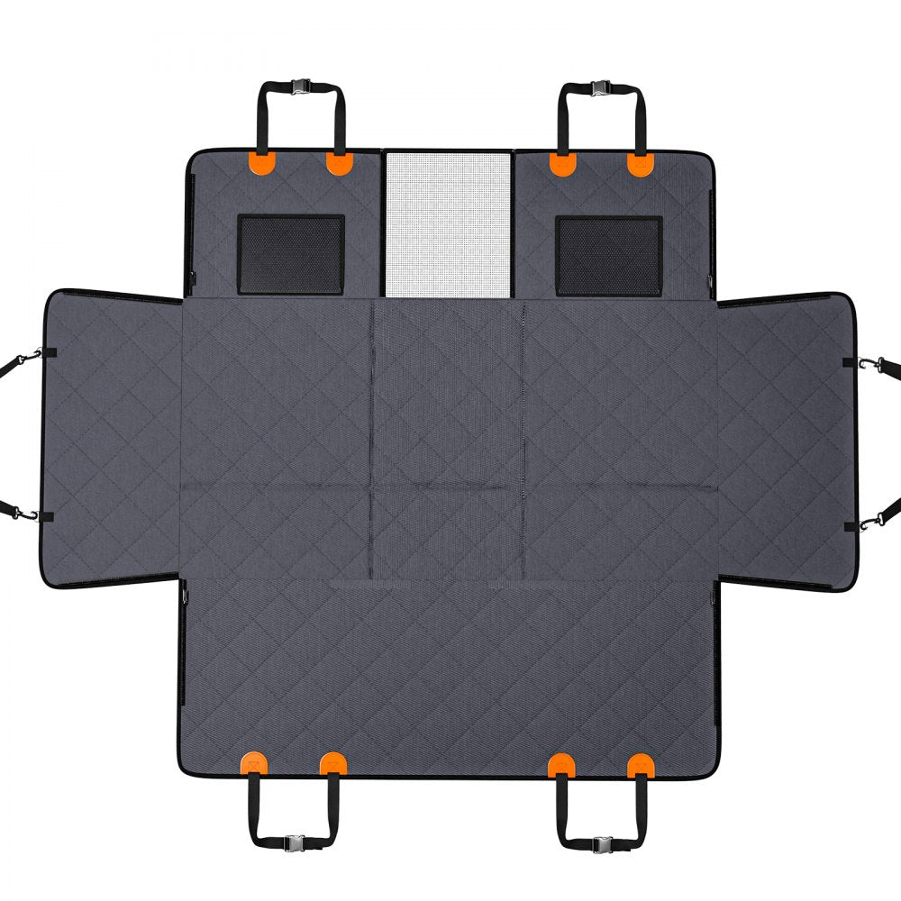 VEVOR 57.4 x 30.3 in Dog Car Seat Cover for Back Seat Waterproof 600D for Truck