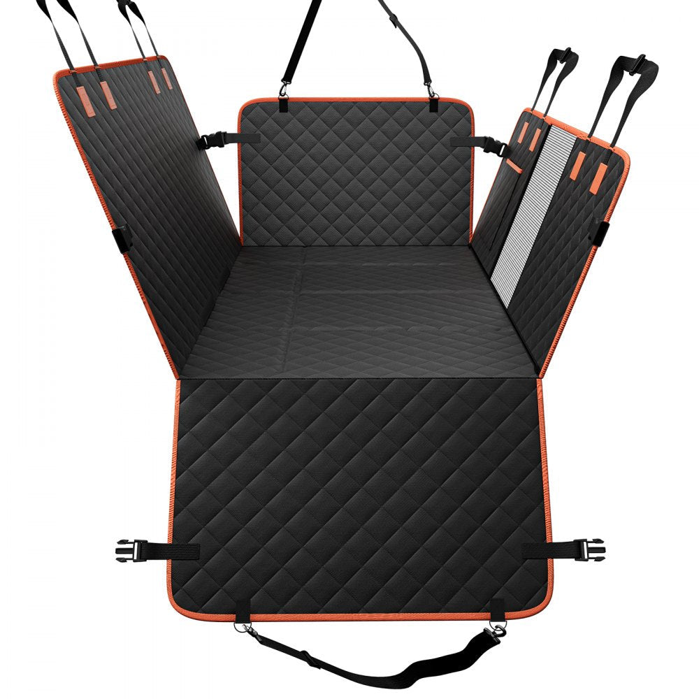 VEVOR 51.2 x 27.6 in Dog Car Seat Cover for Back Seat Waterproof 600D for SUV