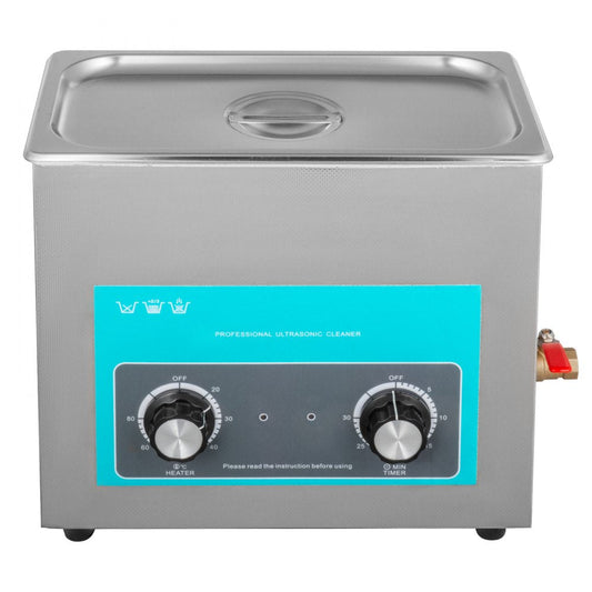 Ultrasonic Jewelry Cleaner with Heater Timer for Cleaning Eyeglass Rings Dentures Music Instruments