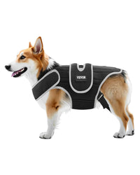 VEVOR Dog Back Brace Adjustable Dog Spine Support Harness for IVDD Pain Relief