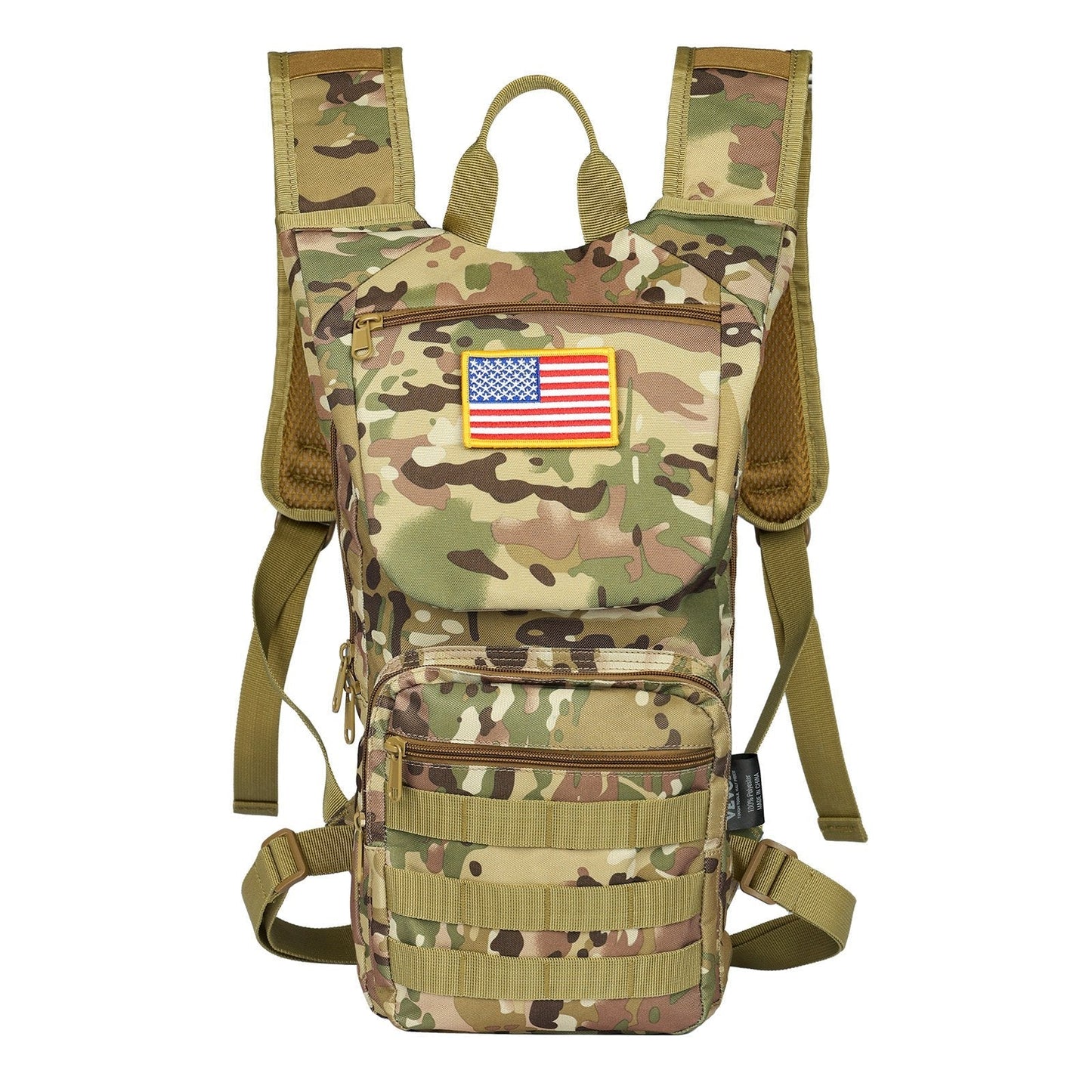VEVOR Tactical Molle Hydration Pack Backpack 3L TPU Water Bladder Cycling Hiking